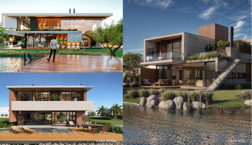 Projetos casas Oxy Xangri-la