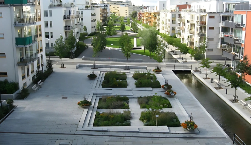 Hammarby Sjöstad (Estocolmo, Suécia)