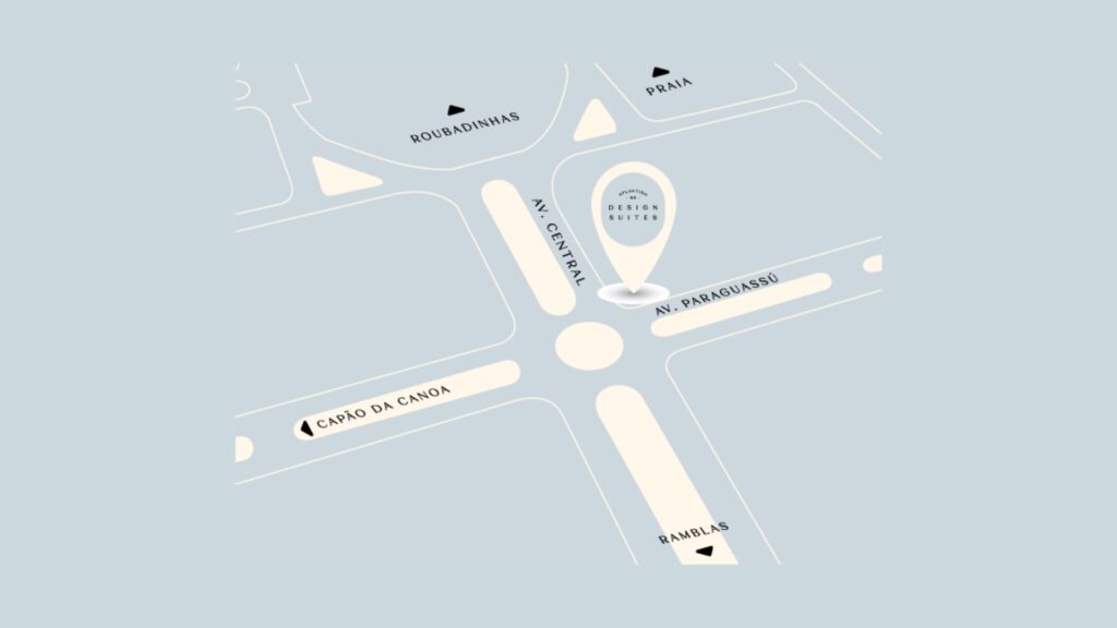 Condo hotel futurista em Atlântida com localização privilegiada