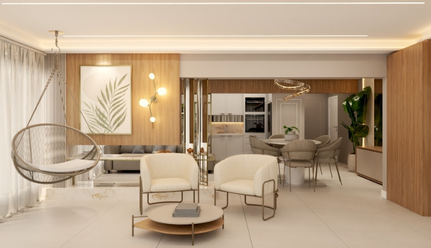 Trabalho da designer de interiores Taciana Furtado