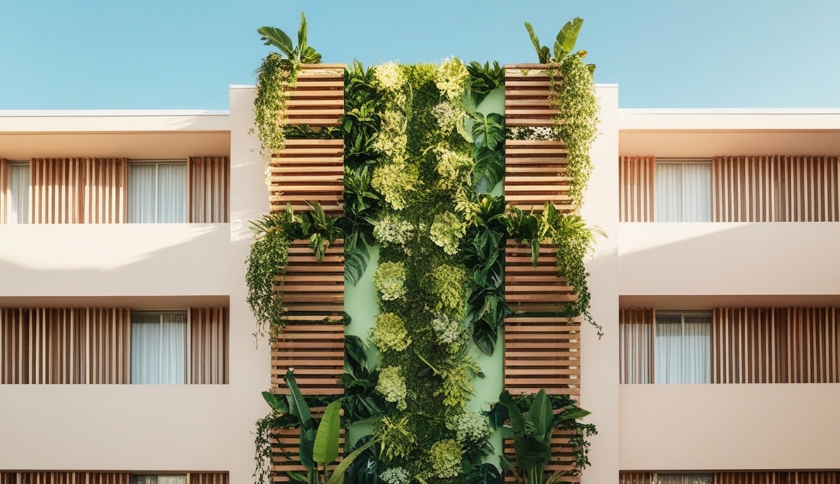 Apartamento com jardim vertical